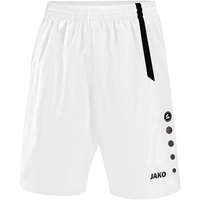 JAKO Sporthose Turin ohne Innenslip (Weiß / Größe XL / Unisex)
