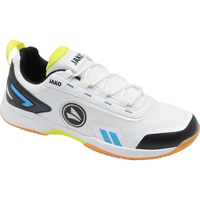 JAKO Sportschuh Flow II ID (weiß/skyblue/neon gelb / Größe 44 / Schuhe europäisch)