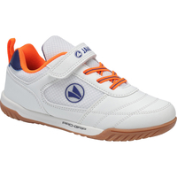 JAKO Sportschuh Iconrush ID Junior (weiß/neonorange/sportroyal / Größe 38 / Schuhe europäisch)