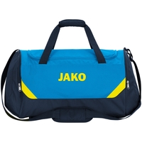 JAKO Sporttasche Iconic (JAKO blau/marine/neongelb / Größe S (ca. 28 Liter) / Sonstige Unisex)
