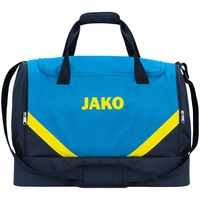 JAKO Sporttasche Iconic (JAKO blau/marine/neongelb / Größe S (ca. 30 Liter) / Sonstige Unisex)