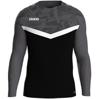 JAKO Sweat Iconic (schwarz/anthrazit / Größe 116 / Kinder)