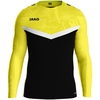 JAKO Sweat Iconic (schwarz/soft yellow / Größe 128 / Kinder)