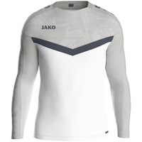 JAKO Sweat Iconic (weiß/soft grey/anthra light / Größe 116 / Kinder)