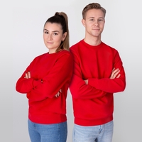 JAKO Sweat Organic (rot / Größe L / Unisex)