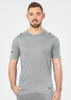 JAKO T-Shirt Challenge (hellgrau meliert/anthra light / Größe XXL / Unisex)