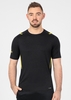JAKO T-Shirt Challenge (schwarz meliert/citro / Größe S / Unisex)