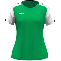 JAKO T-Shirt Dynamic Damen (grün/weiß/dunkelgrün / Größe L (42/44) / Damen Sportgrößen)