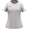 JAKO T-Shirt Dynamic Damen (hellgrau/weiß/grau / Größe S (34/36) / Damen Sportgrößen)