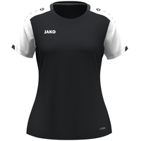 JAKO T-Shirt Dynamic Damen (schwarz/weiß/anthrazit / Größe L (42/44) / Damen Sportgrößen)