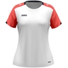 JAKO T-Shirt Dynamic Damen (weiß/coral/marine / Größe M (38/40) / Damen Sportgrößen)
