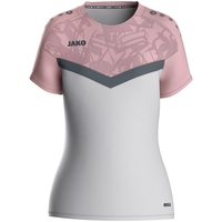 JAKO T-Shirt Iconic (soft grey/dusky pink/anthra li / Größe S / Unisex)