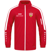 JAKO VfB Allwetterjacke Power (rot / Größe 140 / Kinder)
