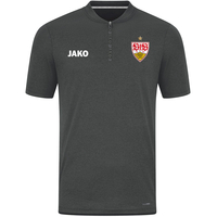 JAKO VfB Polo Pro Casual (aschgrau / Größe XL / Unisex)