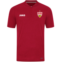JAKO VfB Polo Pro Casual (chili rot / Größe XL / Unisex)