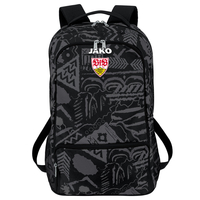 JAKO VfB Rucksack Tropicana (schwarz/anthrazit / Größe Einheitsgröße (ca. 32 Liter) / Sonstige Allgemein)