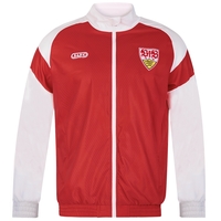 JAKO VfB Stuttgart Freizeitjacke Retro (rot/weiß / Größe XXL / Unisex)