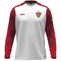 JAKO VfB Stuttgart Longsleeve Dynamic (weiß/dunkelrot/rot / Größe 152 / Kinder)