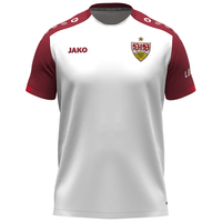 JAKO VfB Stuttgart T-Shirt Dynamic (weiß/dunkelrot/rot / Größe 4XL / Unisex)