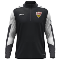 JAKO VfB Stuttgart Ziptop Dynamic (schwarz/weiß/anthrazit / Größe 3XL / Unisex)