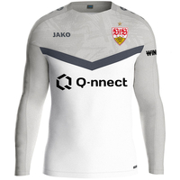 JAKO VfB Sweat Iconic (weiß/soft grey/anthra light / Größe S / Unisex)