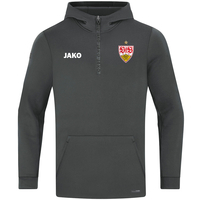 JAKO VfB Zip Hoodie Pro Casual (aschgrau / Größe XXL / Unisex)