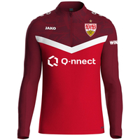 JAKO VfB Ziptop Iconic (rot/weinrot / Größe L / Unisex)