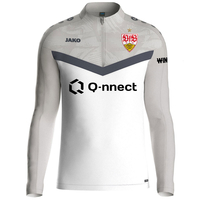 JAKO VfB Ziptop Iconic (weiß/soft grey/anthra light / Größe 152 / Kinder)