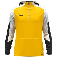 JAKO Zip Hoodie Dynamic (gelb/weiß/schwarz / Größe 152 / Kinder)