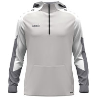 JAKO Zip Hoodie Dynamic (hellgrau/weiß/grau / Größe 3XL / Unisex)