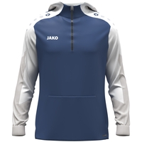 JAKO Zip Hoodie Dynamic (nachtblau/weiß/hellgrau / Größe M / Unisex)