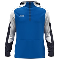 JAKO Zip Hoodie Dynamic (royal/weiß/marine / Größe 164 / Kinder)