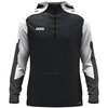JAKO Zip Hoodie Dynamic (schwarz/weiß/anthrazit / Größe S / Unisex)