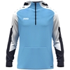 JAKO Zip Hoodie Dynamic (skyblue/weiß/marine / Größe S / Unisex)