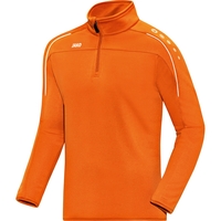 JAKO Ziptop Classico (Orange / Größe 128 / Kinder)