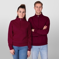 JAKO Ziptop Doubletex (maroon / Größe 5XL / Unisex)