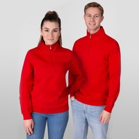 JAKO Ziptop Doubletex (rot / Größe XL / Unisex)