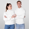 JAKO Ziptop Doubletex (weiß / Größe S / Unisex)