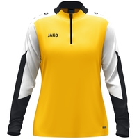 JAKO Ziptop Dynamic Damen (gelb/weiß/schwarz / Größe M (38/40) / Damen Sportgrößen)