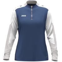 JAKO Ziptop Dynamic Damen (nachtblau/weiß/hellgrau / Größe M (38/40) / Damen Sportgrößen)