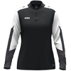 JAKO Ziptop Dynamic Damen (schwarz/weiß/anthrazit / Größe M (38/40) / Damen Sportgrößen)