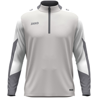JAKO Ziptop Dynamic (hellgrau/weiß/grau / Größe 3XL / Unisex)