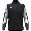 JAKO Ziptop Dynamic (schwarz/weiß/anthrazit / Größe S / Unisex)