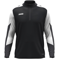 JAKO Ziptop Dynamic (schwarz/weiß/anthrazit / Größe XXL / Unisex)