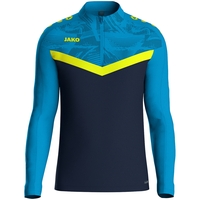 JAKO Ziptop Iconic (marine/JAKO blau/neongelb / Größe XL / Unisex)
