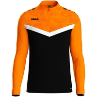 JAKO Ziptop Iconic (schwarz/neonorange / Größe 3XL / Unisex)