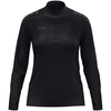 JAKO Ziptop Light Flow Damen (schwarz / Größe XL (46/48) / Damen Sportgrößen)