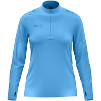 JAKO Ziptop Light Flow Damen (skyblue / Größe XL (46/48) / Damen Sportgrößen)