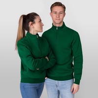 JAKO Ziptop Organic (grün / Größe S / Unisex)