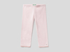 Benetton,  3/4-leggings Aus Elastischer Baumwolle,  taglia L,  Zartrosa,  Kinder